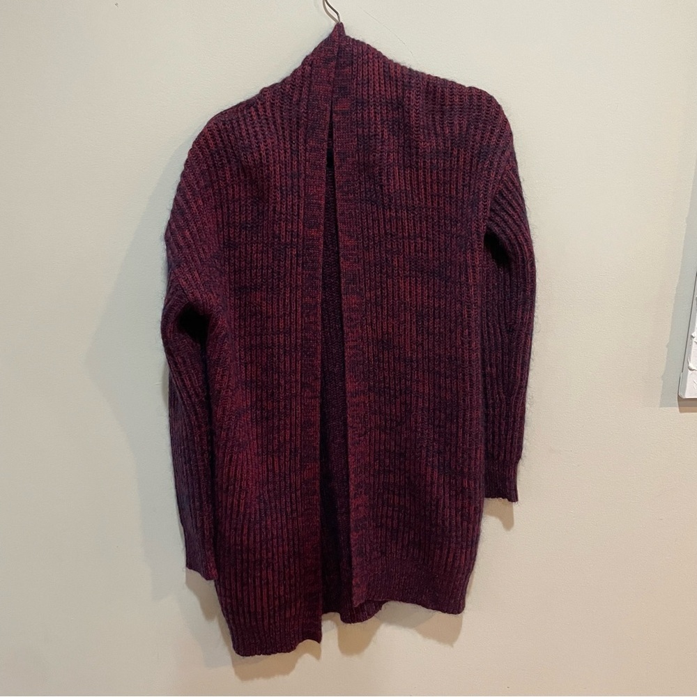 Theory Wool Mohair Chunky Duster Cardigan
